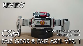 REVIEW Complete Selection Modification CSM Faiz Gear amp Faiz Axel Ver 10 by Hendros Hobbies [upl. by Millard147]