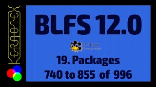 19 Packages 740 to 855 of 996  How to build Beyond Linux From Scratch BLFS 120 Tutorial [upl. by Oran723]