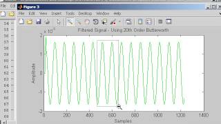 filtering in matlab using builtin filter design techniques [upl. by Lednahc]