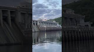 Bagnell dam lakeoftheozarks fishing fish catfish lake fishinglife boating catfishing [upl. by Moreta]