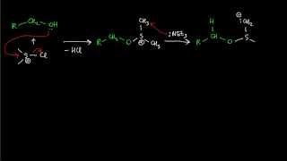 A04 Swern oxidation reaction mechanism [upl. by Trebron]