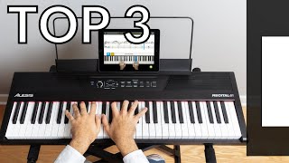 TOP 3  Meilleur Piano Numérique 61 touches pour débutants 2022 [upl. by Eilyw]