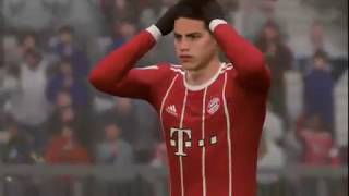 Fifa 18  Bundesliga Jornada 22 Bayern vs Schalke 04 01 [upl. by Naloj]