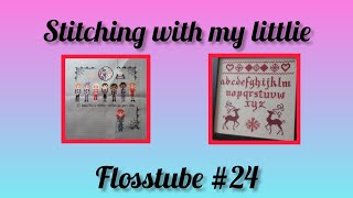 Flosstube 24  Back with all the usual fun and a new birthday sal [upl. by Janetta]