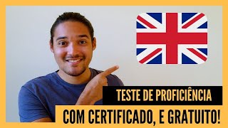 Teste de proficiência em Inglês gratuito e com Certificado  EF set [upl. by Hollingsworth813]