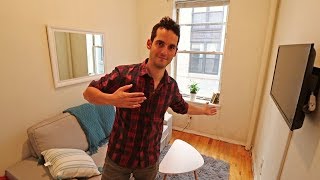 My TINY NYC Apartment Tour  350 Sq Ft in Greenwich Village Manhattan Part 2 [upl. by Ennybor]