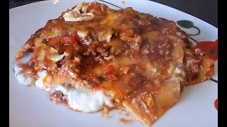 lasagne bolognaise a la creme fraiche simple rapide et délicieux😊👍 [upl. by Autumn]