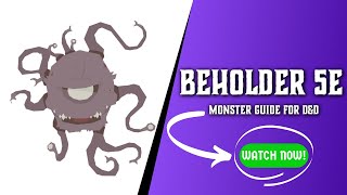 Beholder 5e  Guide for Dungeons and Dragons [upl. by Darbie]