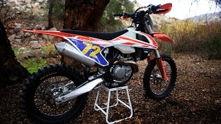 2017 KTM 450 XCF  Dirt Bike Magazine [upl. by Arlette421]