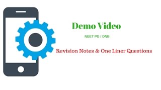 NEET PG One Liner Demo [upl. by Nirrat]