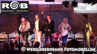 Hypnoseshow Wageningen  Hypnotist ROB [upl. by Lebanna]