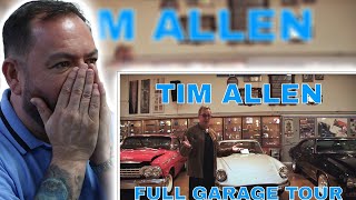 BRITS React to TIM ALLENS ENTIRE CAR COLLECTION  CELEBRITY GARAGE TOUR PT 1 [upl. by Yrellih]