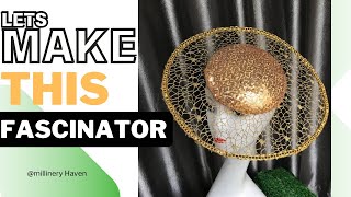 How to Make This Fascinator Hat 👒 👒😍 fascinator hat diy [upl. by Meeki970]