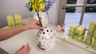 Spring Fantasy eggshaped vase  Brings spring into your home  Villeroy amp Boch [upl. by Coshow559]