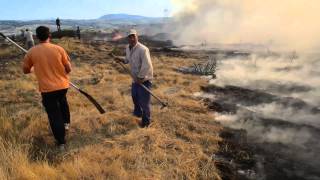 20130922 Incendio forestal en Pereiro Ourense [upl. by Kingston]