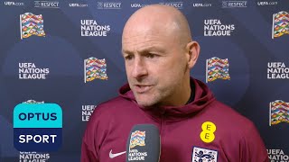 LEE CARSLEY on final game in charge and what legacy hes had on England [upl. by Bijan]