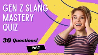 Test Your Gen Z Slang Savvy In This Epic Quiz 🎯🙃 quizzing genzslang short [upl. by Sorkin]