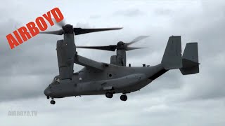 V22 Osprey Demonstration  Farnborough Airshow [upl. by Natascha]