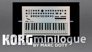 The Korg Minilogue Oscillators Part 1 [upl. by Darbie]