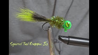 Squirrel Tail Crappie Jig [upl. by Eceerahs949]