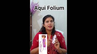 Aqui folium face cream whatsapp no 7804068544 for online appointment [upl. by Garrot]