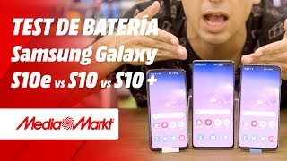 Test de Batería Samsung Galaxy S10e vs S10 vs S10 Plus [upl. by Connelley1]