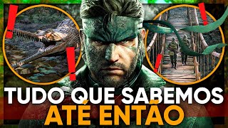 TUDO SOBRE METAL GEAR SOLID Δ DELTA SNAKE EATER MGS3 REMAKE [upl. by Airahs]