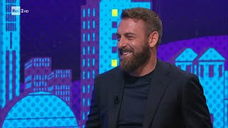 Intervista a Daniele De Rossi  Stasera cè Cattelan su RaiDue 29092022 [upl. by Anrat509]