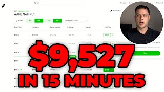 Watch Millionaire Trader Sell Puts Live Selling put options for beginners [upl. by Haleehs]