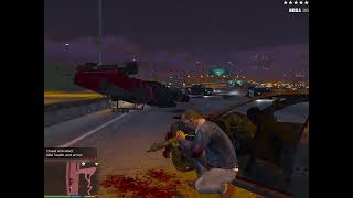 GTA 5 LSPD Vs Trevor 720p Murrieta Heights East Los Santos Los Santos [upl. by Charbonnier770]