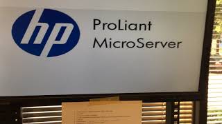 Getting into BIOS on the HP Proliant Microserver G7 [upl. by Olifoet418]