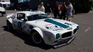 Roger Bolligers 700hp Pontiac Trans Am  the track [upl. by Ainezey]