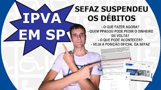 IPVA de PCD em SP foi suspenso pela SEFAZ  E agora [upl. by Moersch199]