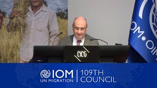 Report of IOM Director General to Member States [upl. by Carmelina]