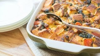 MakeAhead Breakfast Casserole Hasslefree Holiday [upl. by Trevar]