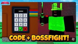 SECRET 1x1x1x1 BOSS  How to find All 4 Number Locations in THE CLASSIC Keypad Code ROBLOX [upl. by Eenaj695]