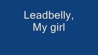 Leadbelly Where did you Sleep last night [upl. by Nottirb]