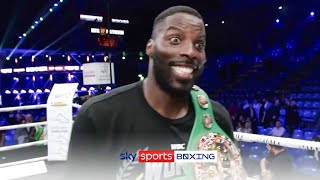 quotThe best moment in boxing for mequot  Lawrence Okolie on becoming a twoweight world champion 🏆🏆 [upl. by Aynas]