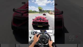 1200HP Lamborghini Aventador SVJ  Forza Horizon 5  Thrustmaster T300RS gameplay [upl. by Enelrac]