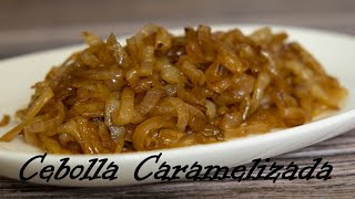 Como hacer Cebolla Caramelizada sin azúcar ✅ [upl. by Rist]