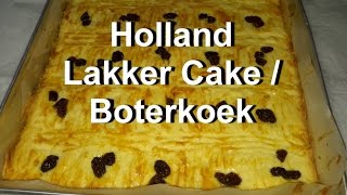 Holland Lakker Cake or Boterkoek [upl. by Nhguavad379]