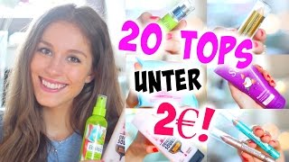 20 Drogerie MUST HAVES ♡ für UNTER 2€ BarbieLovesLipsticks [upl. by Damicke]