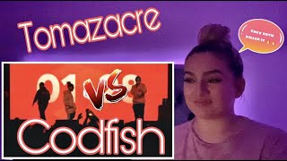 TOMAZACRE vs CODFISH  Grand Beatbox Battle 2019  SEMI FINAL  REACTION [upl. by Ybab]