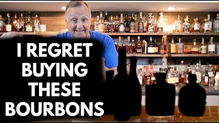 5 Bourbons I Regret Buying  Overpriced AND Overhyped [upl. by Nnednarb]