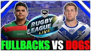 Can a Team of Fullbacks Beat the 2024 CanterburyBankstown Bulldogs on RLL4 [upl. by Perzan]