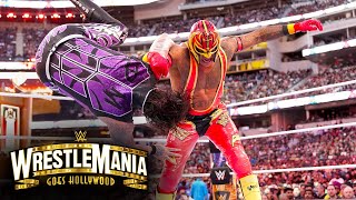 Rey Mysterio vs Dominik Mysterio WrestleMania 39 Saturday Highlights [upl. by Grimbald]