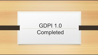 GDPI 10 Completed [upl. by Liggett423]