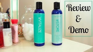 Hair La Vie Product Review amp Demo [upl. by Hairaza]