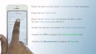 Lycamobile Deutschland  Mobiles Internet Einstellungen für iPhone [upl. by Raynor]