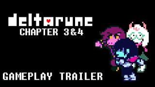 DELTARUNE™ CHAPTER 3amp4 GAMEPLAY TRAILER [upl. by Poirer]